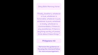 Bible Memory Verse of the Day #christianity #God #Jesus #Bible #Biblestudy #philippians