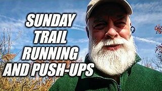 Trail Run with push-ups