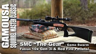 GAMO SMC “The Gear” - Gamo Swarm Fusion 10x Gen 3i with Red Fire Pellets - New Airguns for 2023!