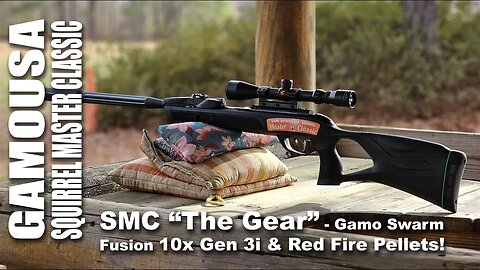 GAMO SMC “The Gear” - Gamo Swarm Fusion 10x Gen 3i with Red Fire Pellets - New Airguns for 2023!