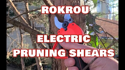 Rokrou Battery Powered Pruning Shears