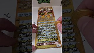 Winning $30 Fort Knox Scratch Off Ticket!
