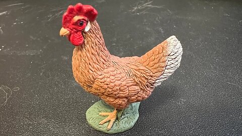 Schleich Farm World Chicken Figurine
