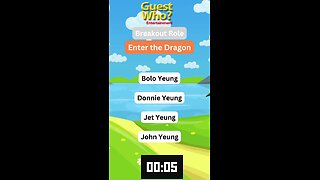 Guest Who #62 Quiz, Info, Facts and a Quote! | Enter the Dragon