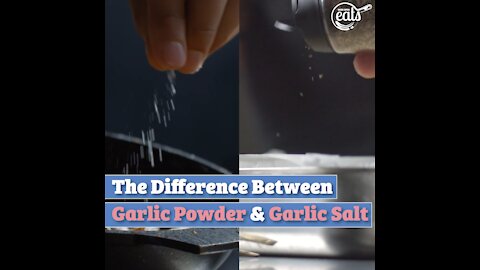 The Difference Between Garlic Powder & Garlic Salt