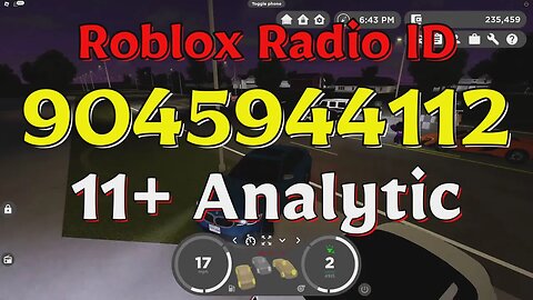 Analytic Roblox Radio Codes/IDs