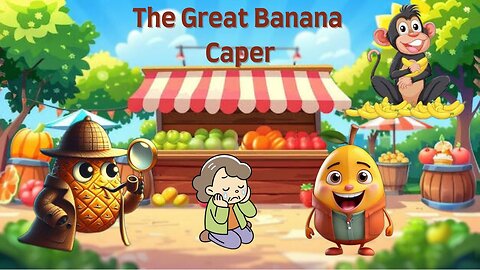 Banana caper funny cartoon in english | cartoon story | cartoon videos