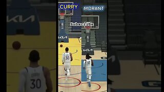 STEPHON CURRY vs JA MORANT #gameplay