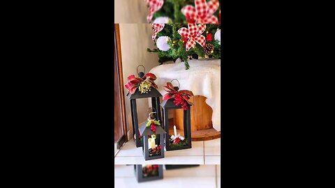 diy lamp || easy to make || crismas festival decor idea|| merry crismas 2023