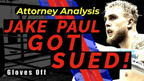 GLOVES OFF - Jake Paul accused of defaming Matchroom Boxing! Is there a case?