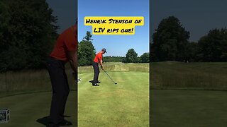 Henrik Stenson of LIV rips one! #henrikstenson #golf #tomgillisgolf