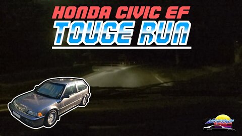 Honda Civic EF Touge Run - Round 2