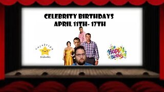 Celebrity Birthdays April 11th - 17th - Ed O'Neill - Martin Lawrence - Jeremy Hambly - Gina Carano