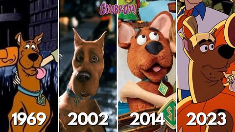 Evolution Of Scooby-Doo in Cartoons, Movies & TV (1969-2023)