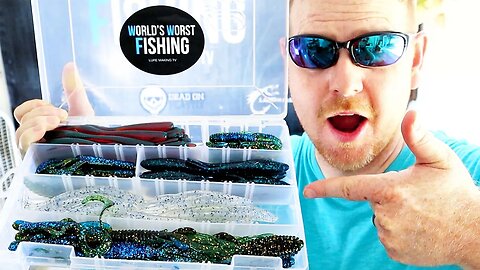 Custom Bait Tacklebox GIVEAWAY! Win These Fishing Lures