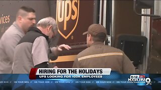 UPS to hire 100,000 employees for holiday season