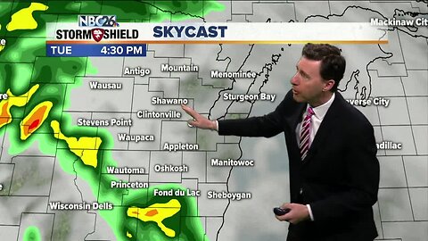 Michael Fish's NBC 26 weather forecast