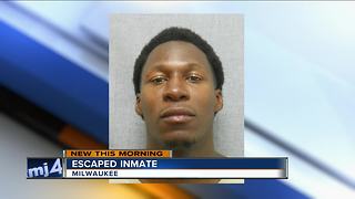 Minimum-security inmate escapes from Felmers Chaney Correctional Center in Milwaukee