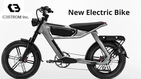 The Best Moped Style Electric Bike You Can Buy Today.