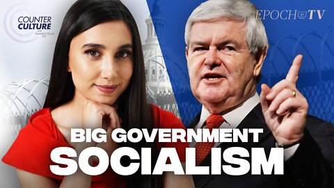 D’Souza Gill and Gingrich Expose Never Trumpers and Big Government Socialism |Counterculture|Trailer