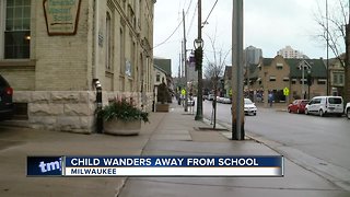 9-year-old wanders away from school