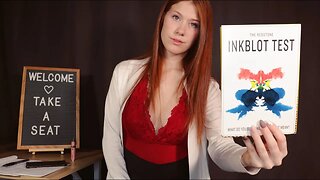 [ASMR] Ink Blot Personality Test | 60 FPS | Psychologist RP