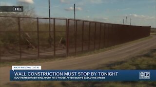 Border wall construction ends, leaving damage and problems behind