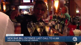 Bill would allow bars to stay open until 4 a.m. in Michigan