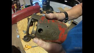 Farmall Super C starter break down Part 1