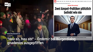 "Hau ab, hau ab!" – Özdemir bei Bürgerdialog gnadenlos ausgepfiffen
