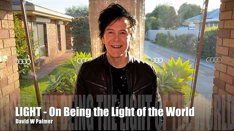 "LIGHT; Being the Light of the World" - David W Palmer (2024)