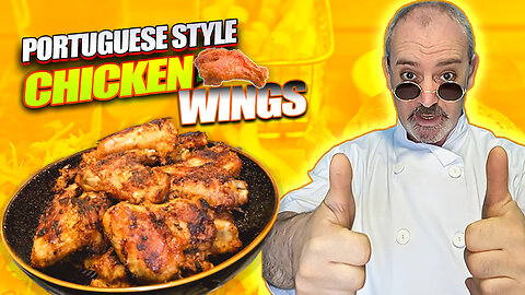 How To Make Portuguese Chicken Wings | Portuguese Style Chicken Wings Recipe