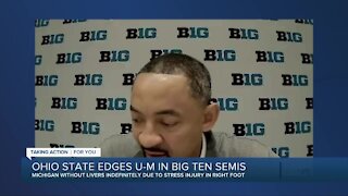 Howard, Livers react to Michigan loss in Big Ten Tournament