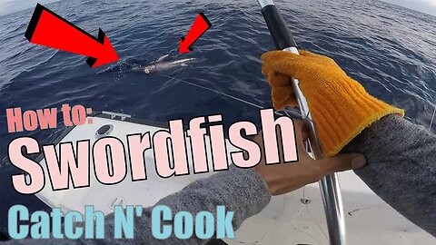 First Swordfish Deep Dropping Floyds Wall | Catch N Cook
