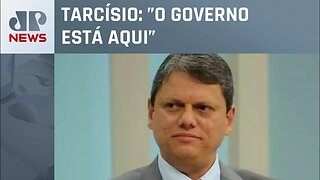 Tarcísio rejeita interferência do MP no governo paulista