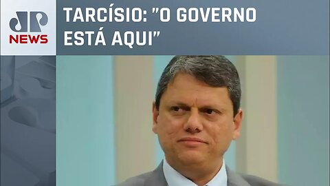 Tarcísio rejeita interferência do MP no governo paulista