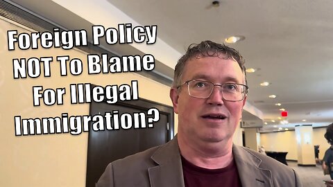 "I'm NOT Gonna Blame Our Foreign Policy On Illegal Immigration" - Interview With Rep. Thomas Massie