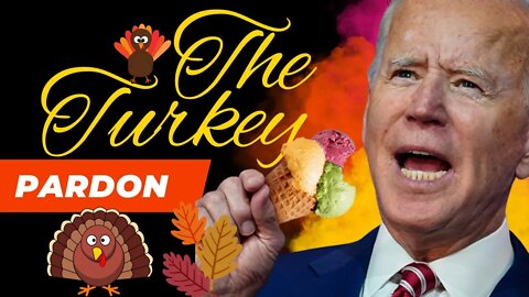 "President" Joe Biden Pardons the Thanksgiving Turkey