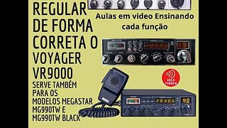 Aprenda a regular o Voyager vr 9000 e o Megastar Mg990TW curso passo a passo + aulas bônus