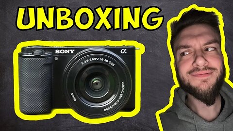 SONY ZV-E10 with Kit Lens Unboxing