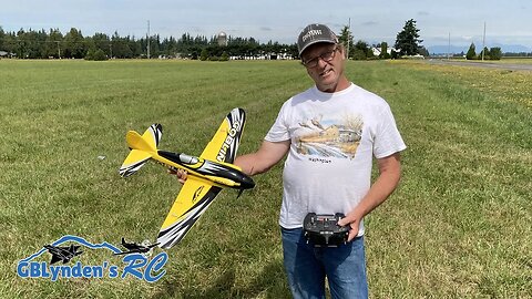 Perfect Hand Toss With The Durafly Goblin Racer 820mm RC Plane By Reckem Roys RC