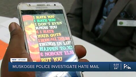 Muskogee Police Investigate Hate Mail