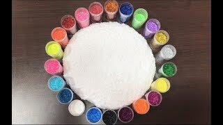Glitter Slime Making | Most Satisfying Slime Videos 7