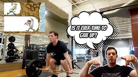 Is it Ever OK to GIVE UP? (SUPER INSPIRING) | Power Clean PR