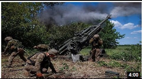 RUSSIA IS USING ARTILLERY WITH BRUTE FORCE, UKRAINE IS COUNTERING WITH SMART ROUNDS || 2022