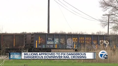 Millions approved to fix dangerous Downriver rail crossing