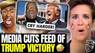 Libs Have Unhinged MELTDOWN on TV, Scream ‘Cut The FEED’ During Trump’s Supreme Court VICTORY Speech