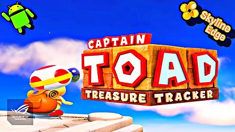 CAPTAIN TOAD TREASURE TRACKER - Game play teste no Skyline Emulator Switch/SD888+/8GB