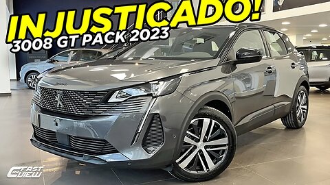 NOVO PEUGEOT 3008 GT PACK 2023 TURBO 165 CV COM ITENS QUE NENHUM SUV TRAZ! TEM ATÉ VISÃO NOTURNA!