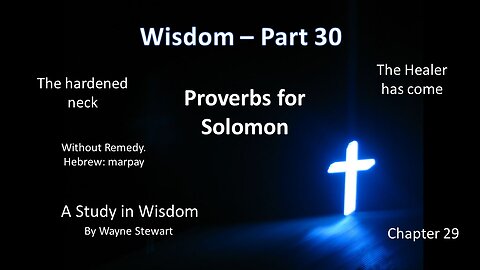 Wisdom - Part 30